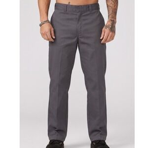Dickies 874 Original Fit Work Pants Mens 30x32 Charcoal Grey Straight Leg Twill